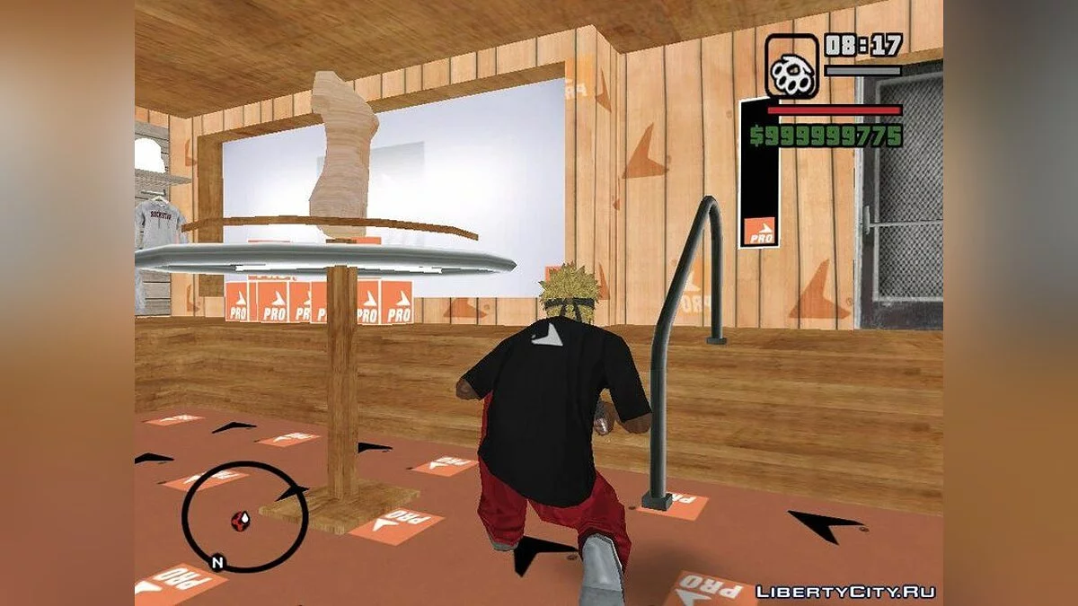 Naruto Style Hair and Headband / GTA San Andreas