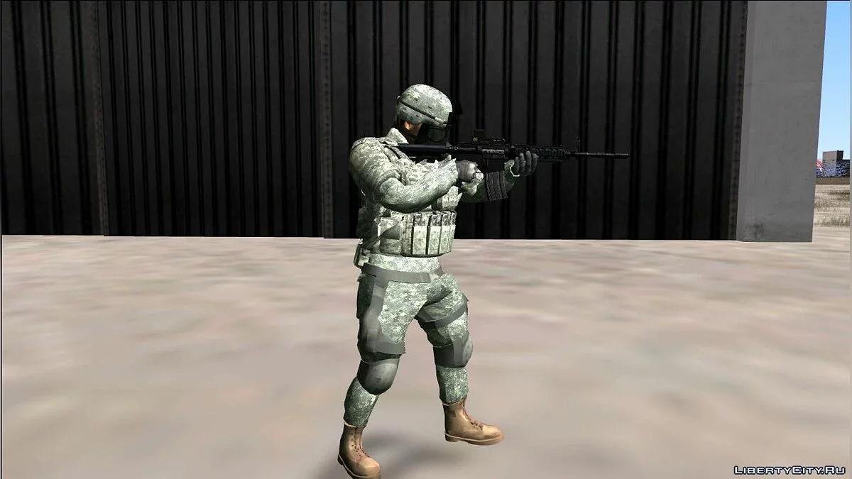 Army Gas Mask / GTA San Andreas