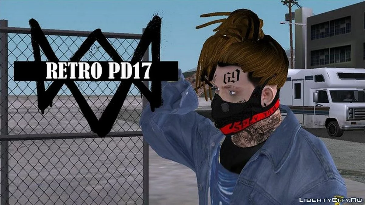 Yeezy Mask for Franklin / GTA San Andreas