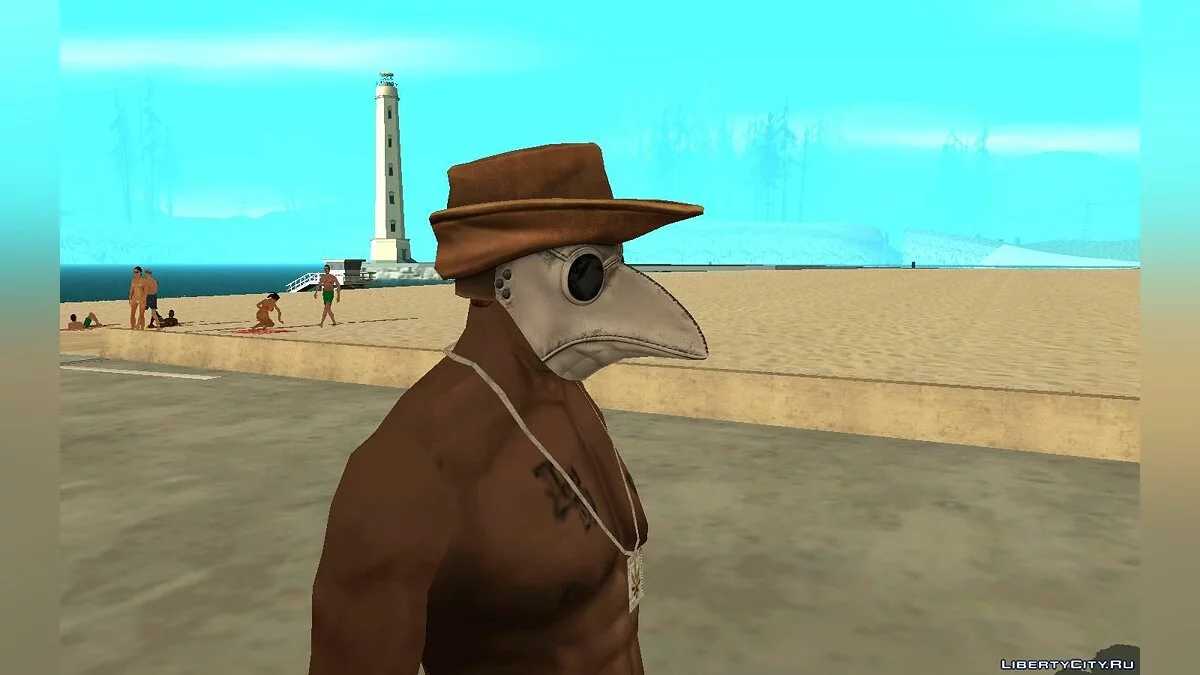 Чумная маска для Карла / GTA San Andreas