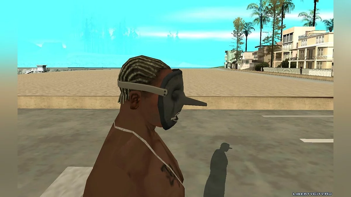 Slipknot Mask for Carl / GTA San Andreas