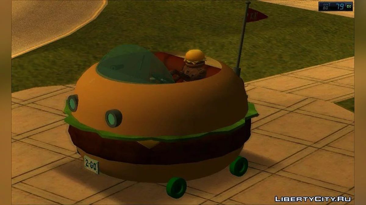 Masque de burger / GTA San Andreas