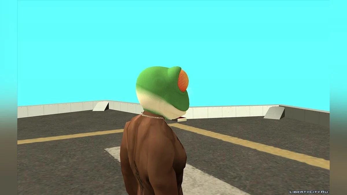 Маска жаби з гри The Sims 3 / GTA San Andreas