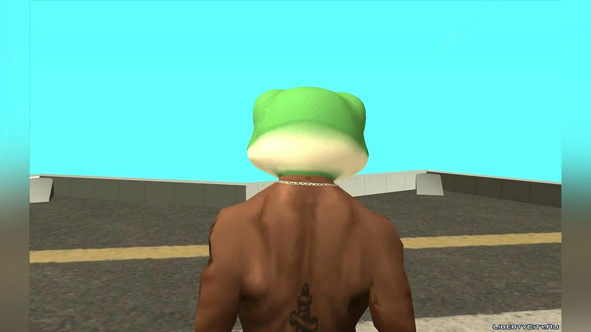 Маска жаби з гри The Sims 3 / GTA San Andreas