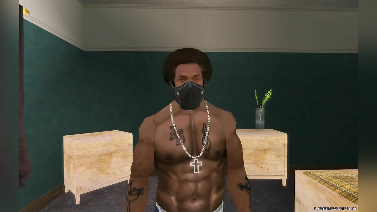 Biker Face Mask for CJ / GTA San Andreas