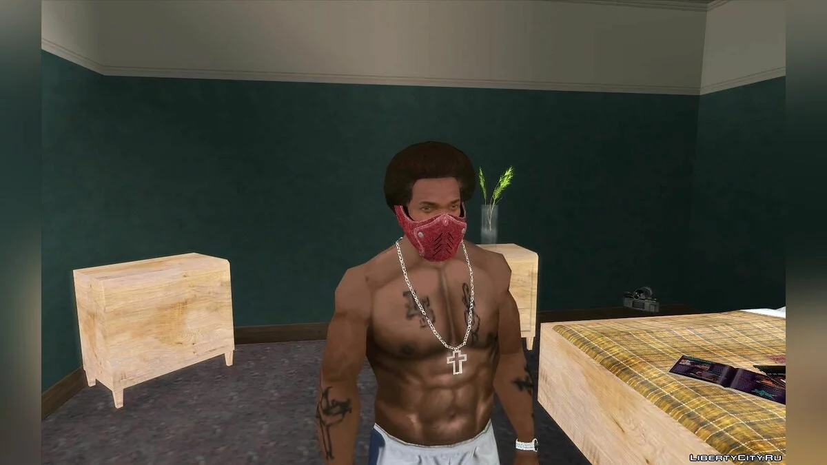 Biker Face Mask for CJ / GTA San Andreas