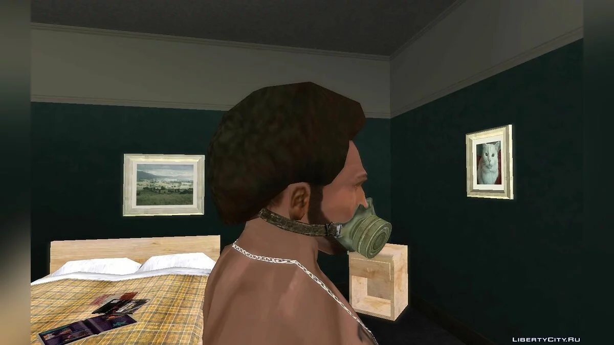 Gas Mask from S.T.A.L.K.E.R. / GTA San Andreas