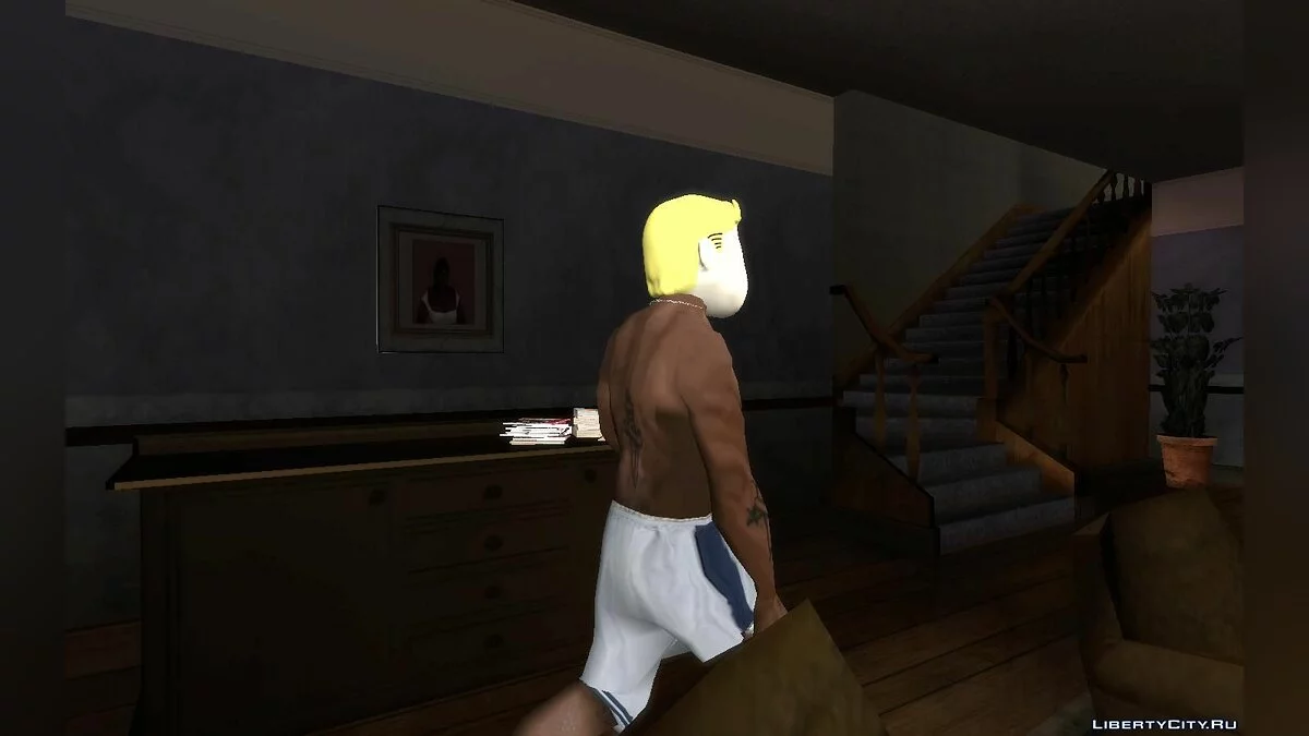 Маска Vault Boy з Fallout / GTA San Andreas