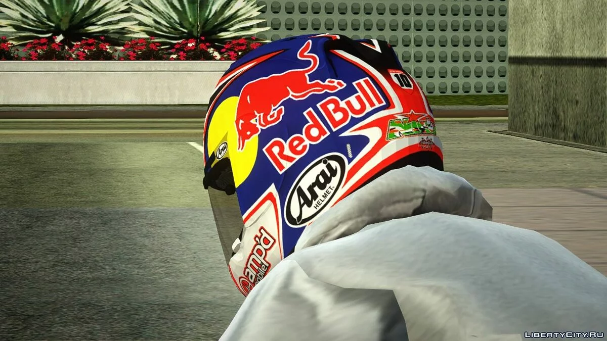 Motorradhelm Arai RX-7 Corsair Nicky Hayden / GTA San Andreas