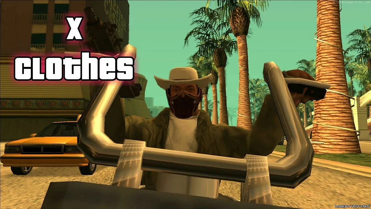 XCLOTHES - Teil 1 (Kopf) / GTA San Andreas