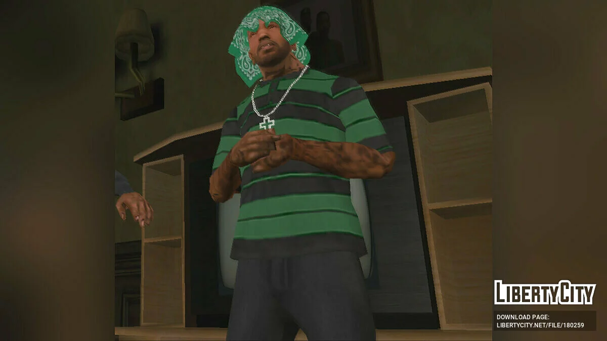 Нова бандана CJ Gang / GTA San Andreas