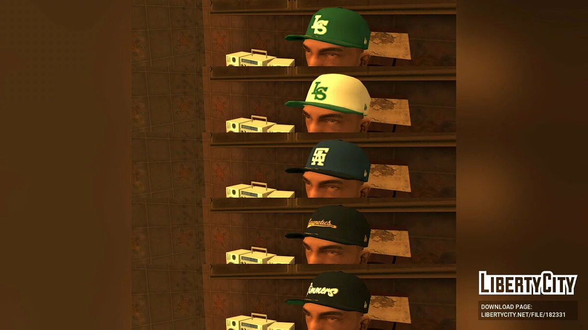 Fitted Cap Collection / GTA San Andreas