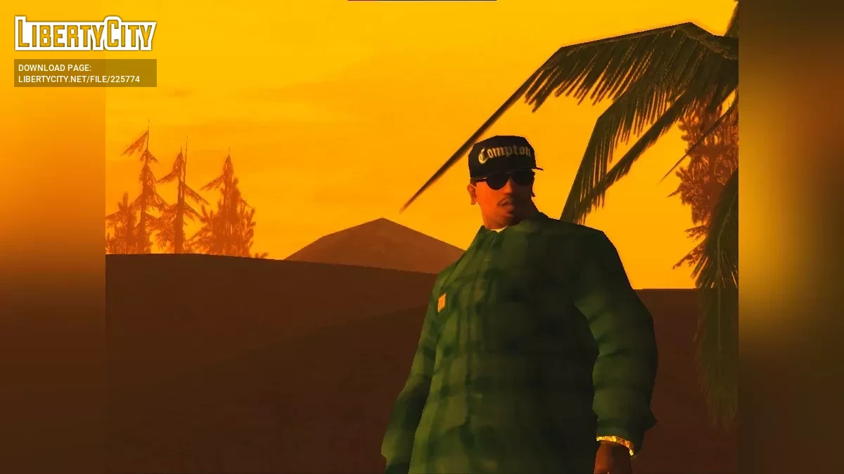 EAZY-E Compton Cap / GTA San Andreas