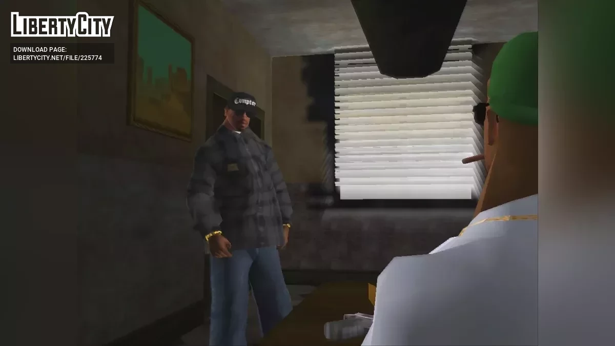 EAZY-E Compton Cap / GTA San Andreas