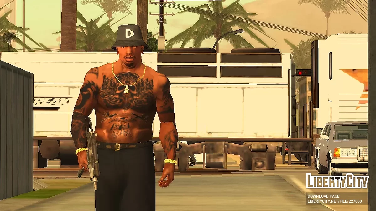 Nowa kolekcja kapeluszy typu bucket dla CJ-a / GTA San Andreas