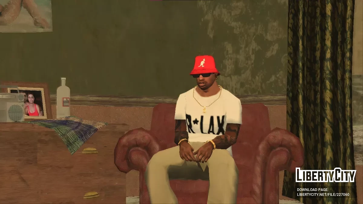 Nowa kolekcja kapeluszy typu bucket dla CJ-a / GTA San Andreas