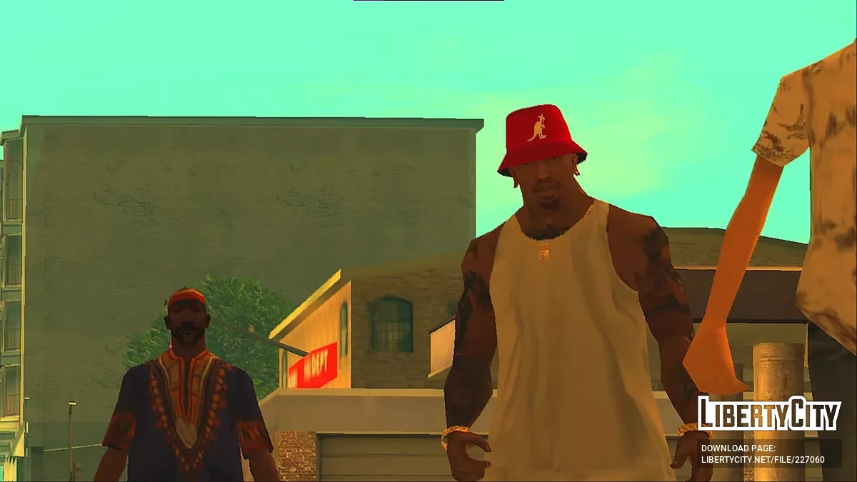 Nowa kolekcja kapeluszy typu bucket dla CJ-a / GTA San Andreas