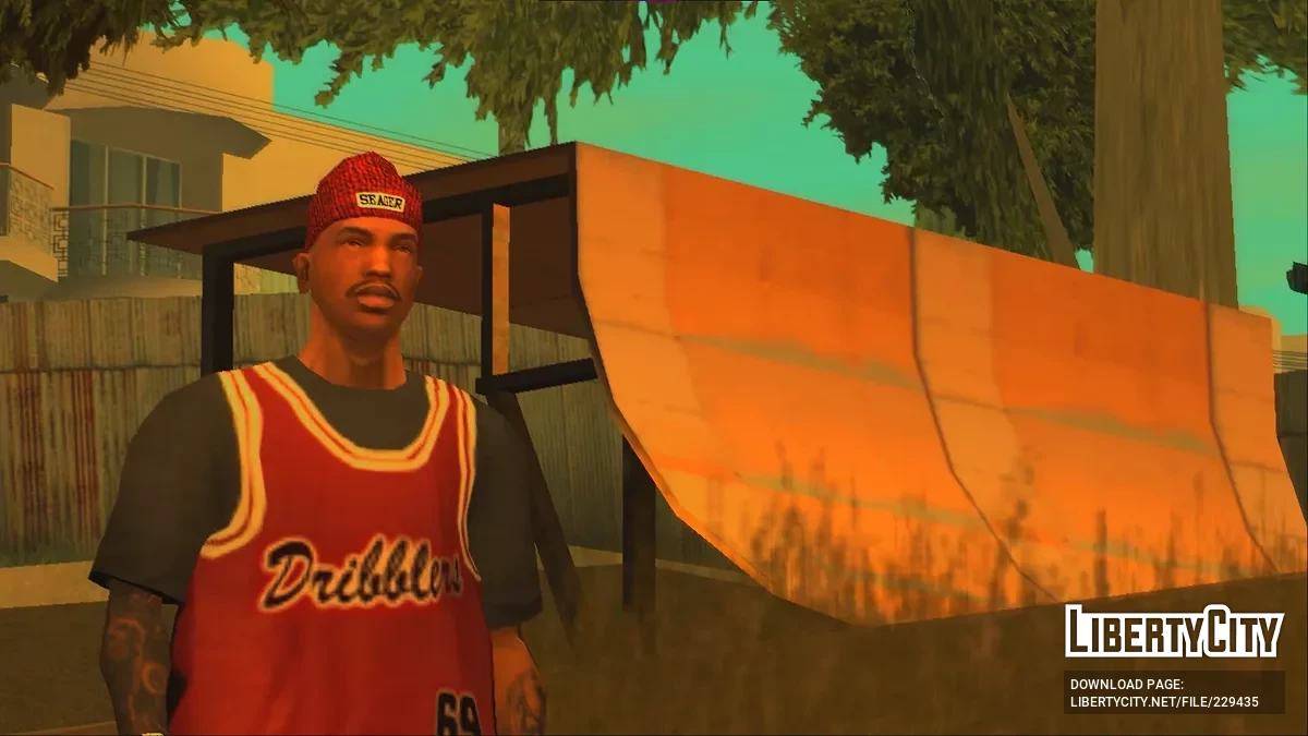 Long Skully hats for CJ / GTA San Andreas