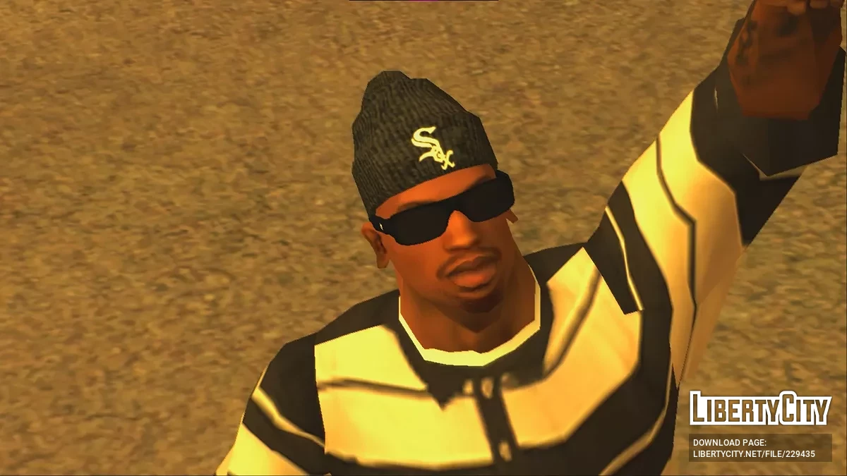 Long Skully hats for CJ / GTA San Andreas