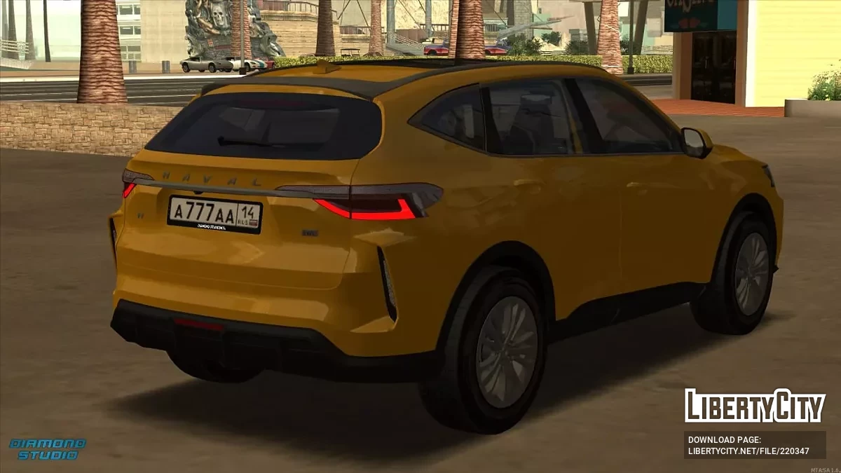 Haval F7 + CCD / GTA San Andreas