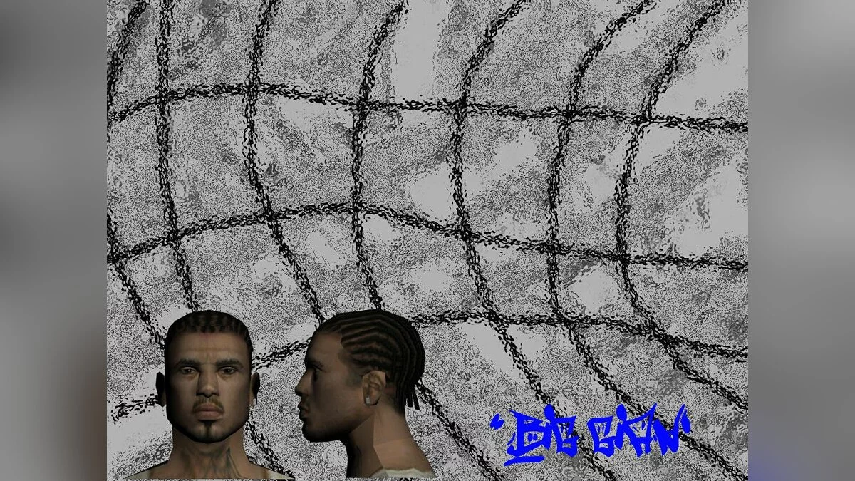 New Cesar style hair / GTA San Andreas