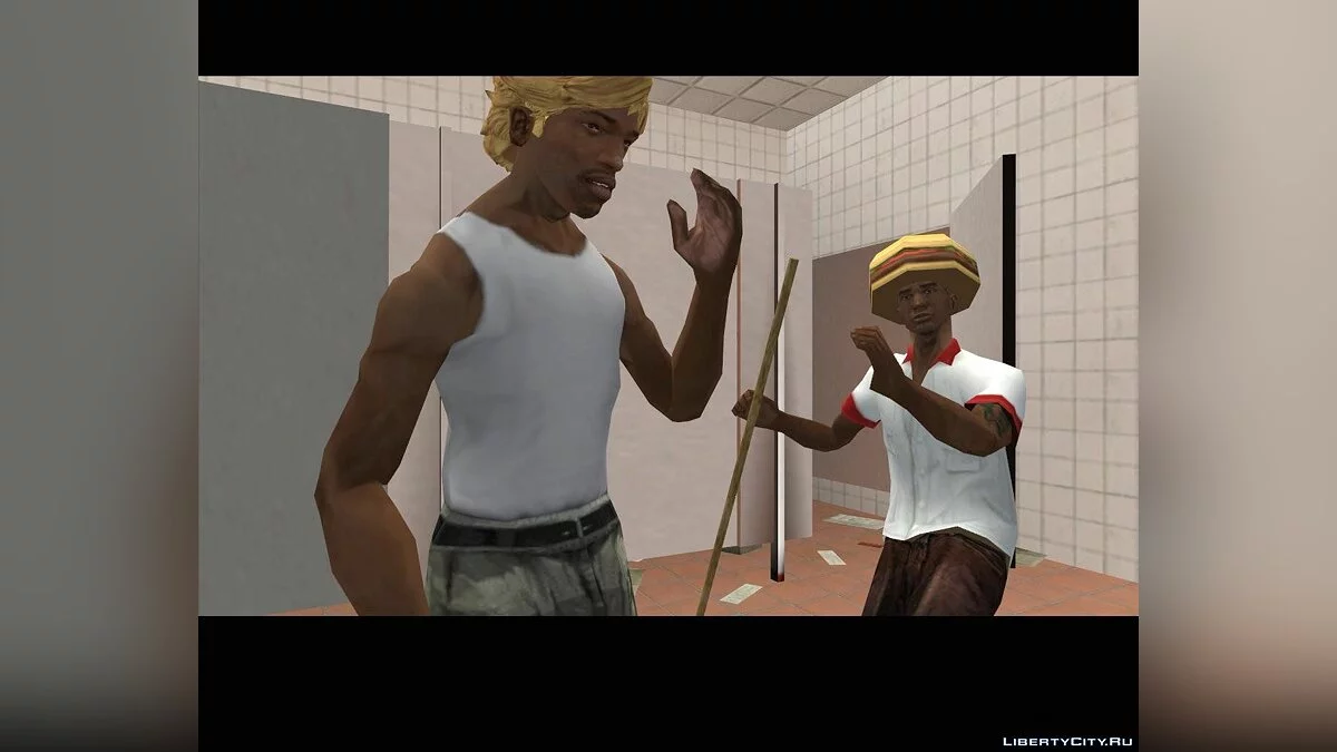 Rugged Class Hairstyle / GTA San Andreas