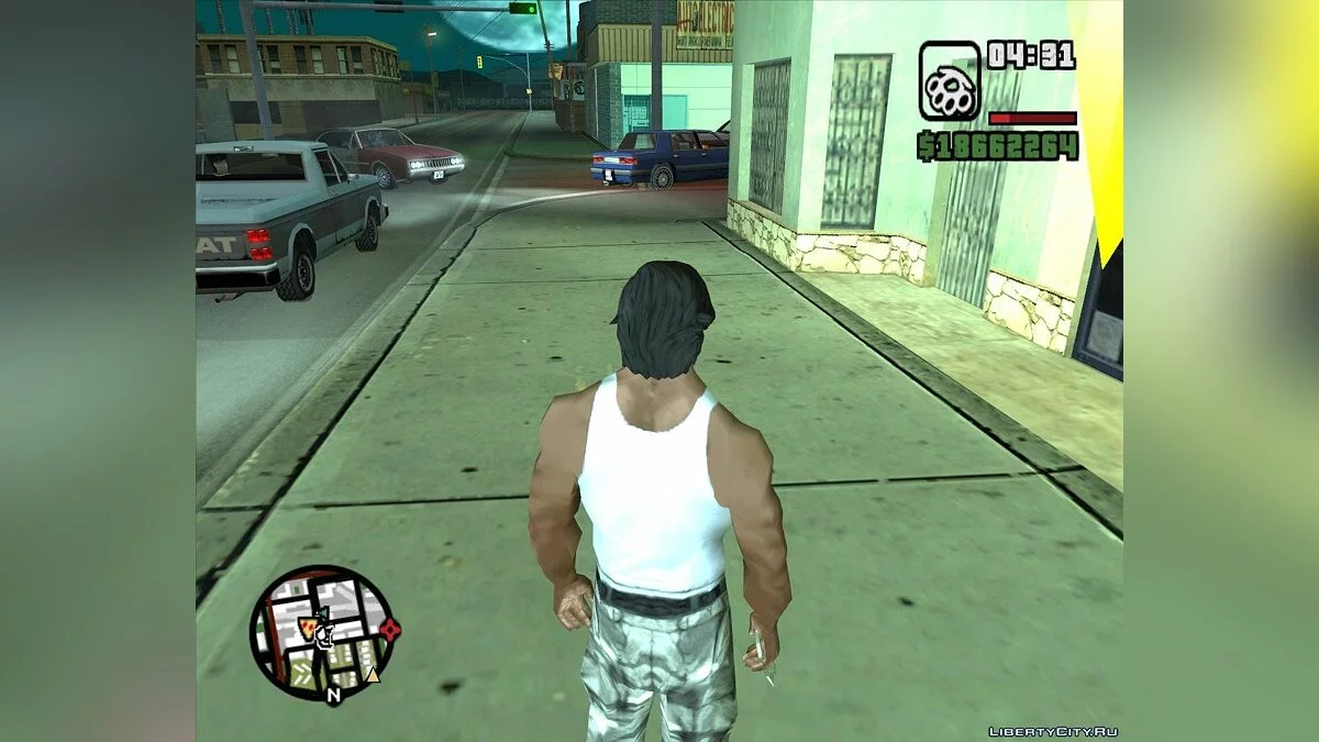 Rugged Class Hairstyle / GTA San Andreas