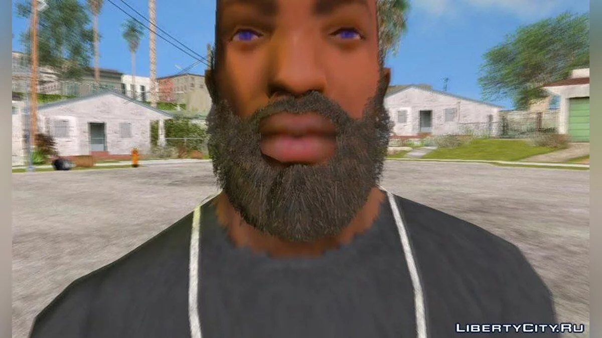 HQ Beard for CJ / GTA San Andreas