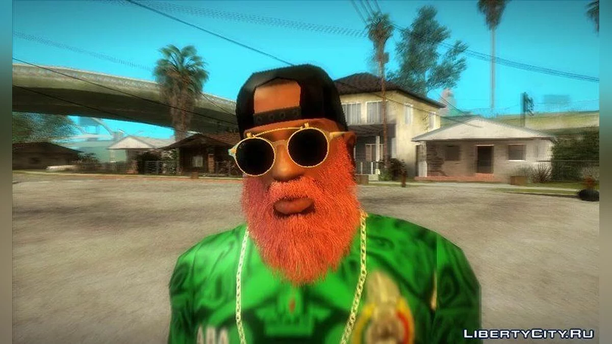 Нова борода для Cj / GTA San Andreas