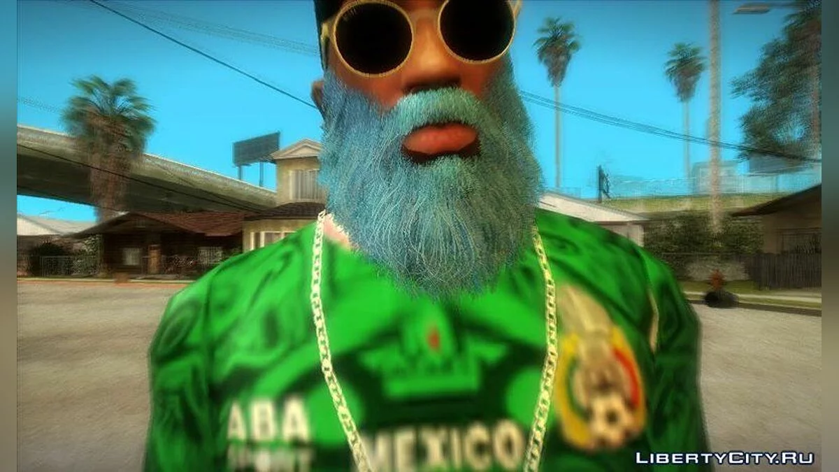 Нова борода для Cj / GTA San Andreas