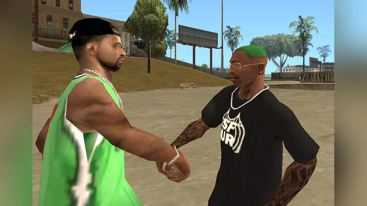 Green High Fade / GTA San Andreas