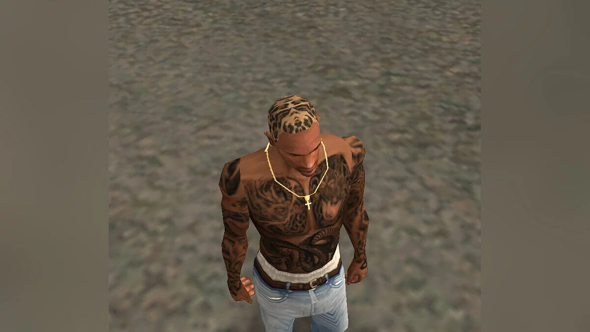 Leopard Print Hair Dye / GTA San Andreas