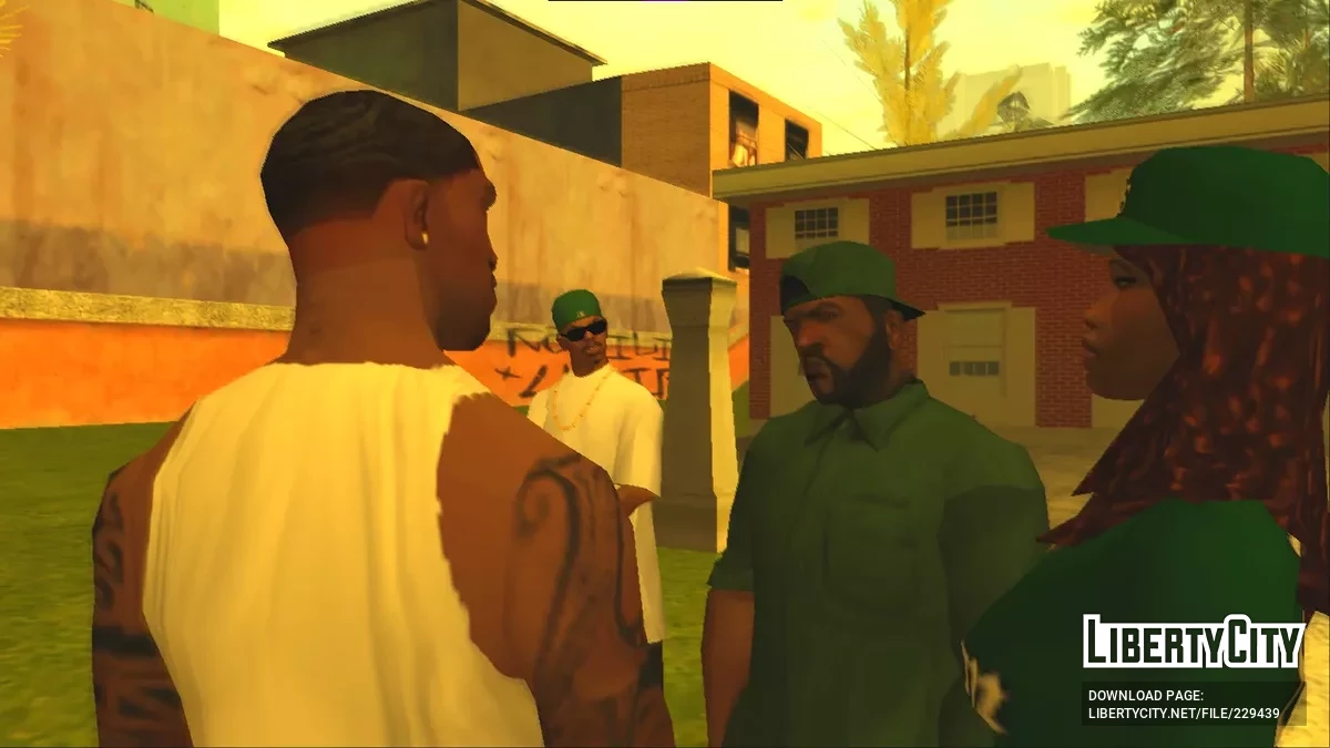 Low Faded 360   X   LPP Retextured / GTA San Andreas