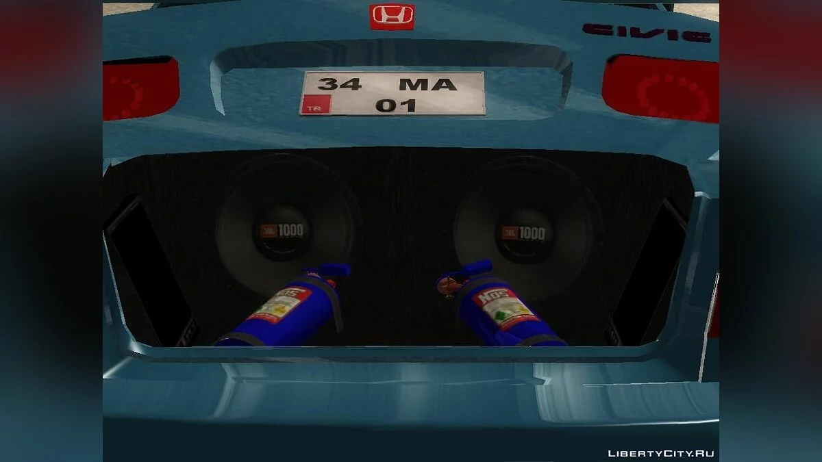 Tunable Honda Civic / GTA San Andreas
