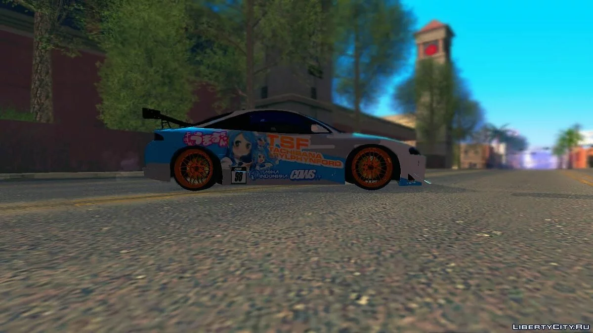 Tachibana Sylphynford Itasha Honda S2000 Pro / GTA San Andreas