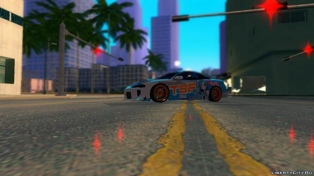 Tachibana Sylphynford Itasha Honda S2000 Pro / GTA San Andreas