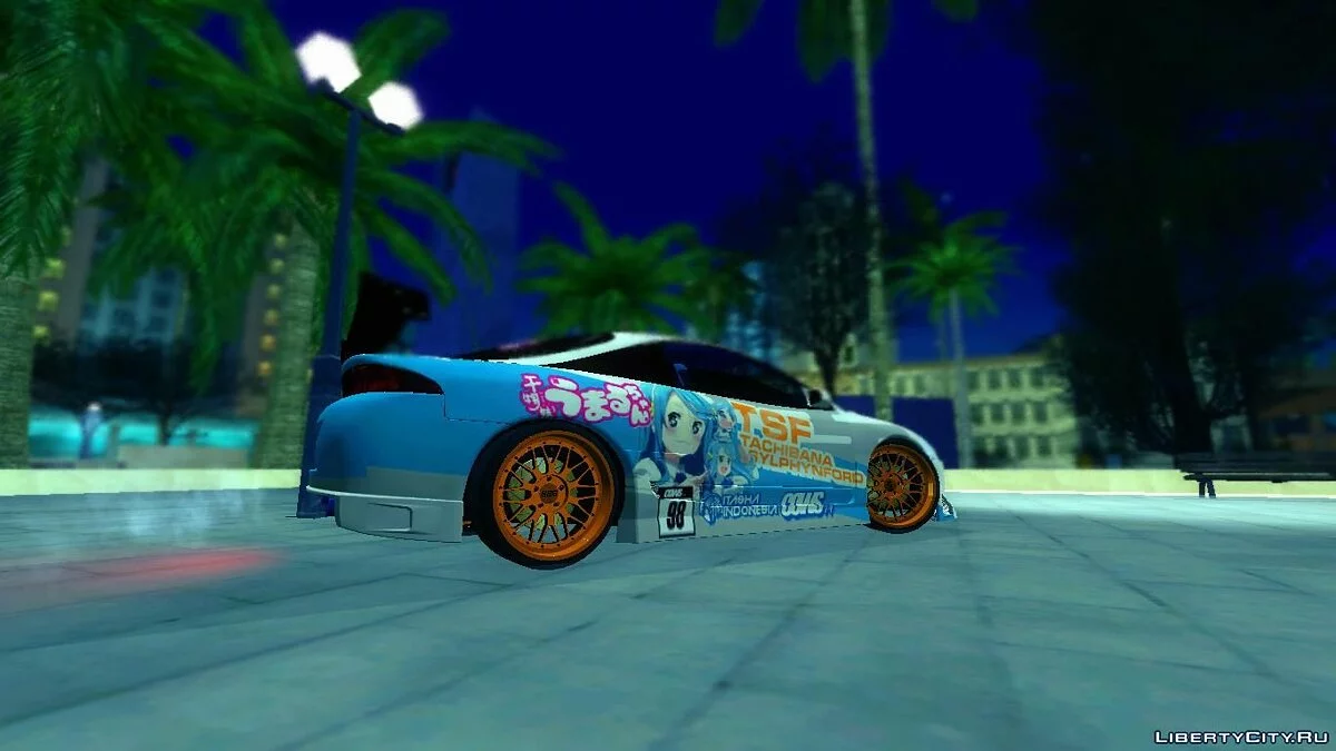 Tachibana Sylphynford Itasha Honda S2000 Pro / GTA San Andreas