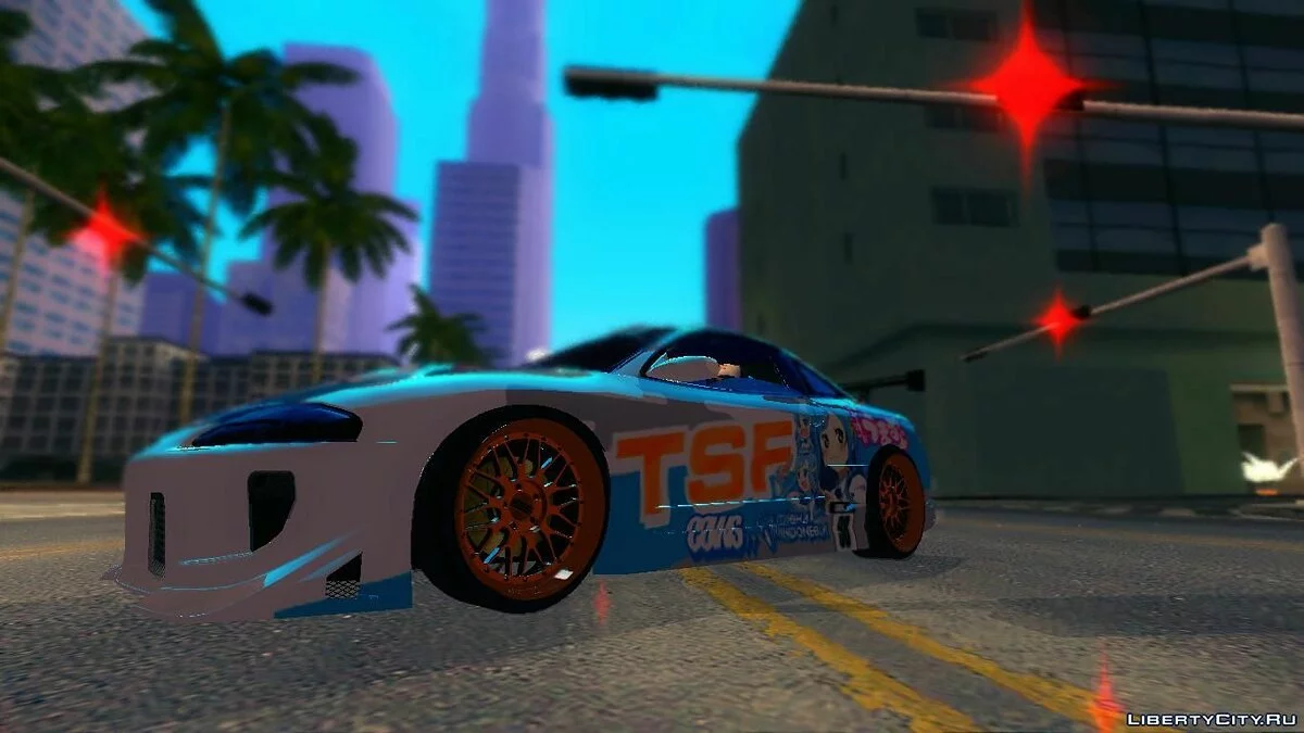 Tachibana Sylphynford Itasha Honda S2000 Pro / GTA San Andreas