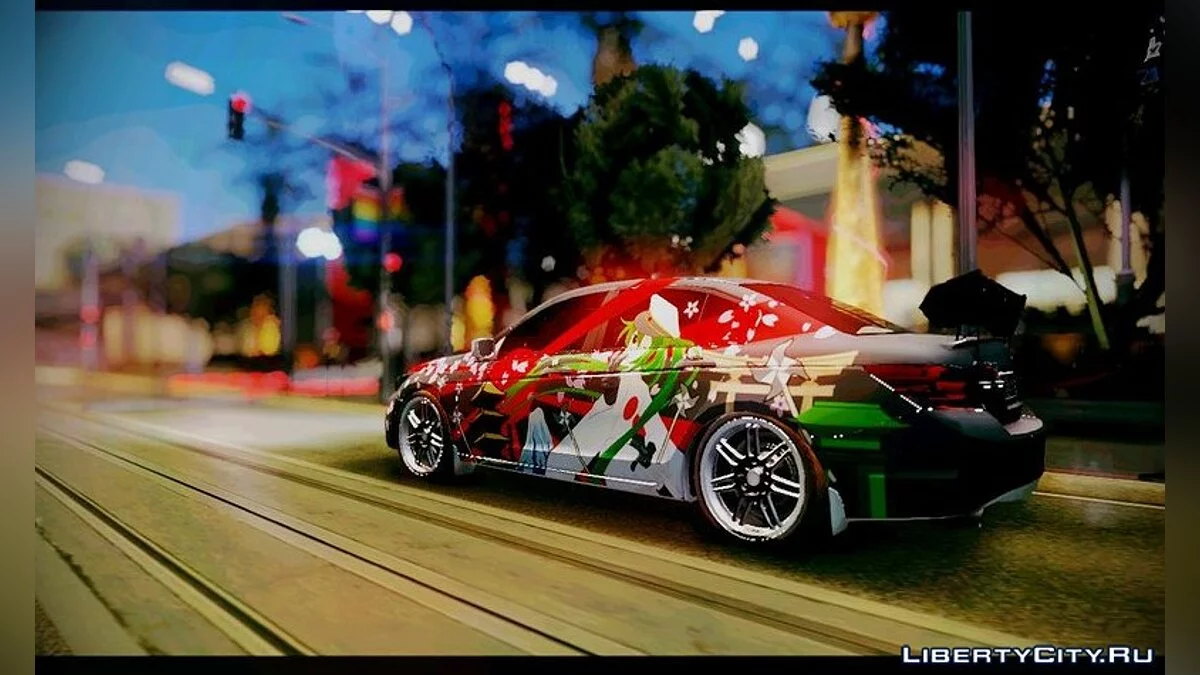 Honda Accord 2011 [Hatsune Miku Senbonzakura Itasha] / GTA San Andreas