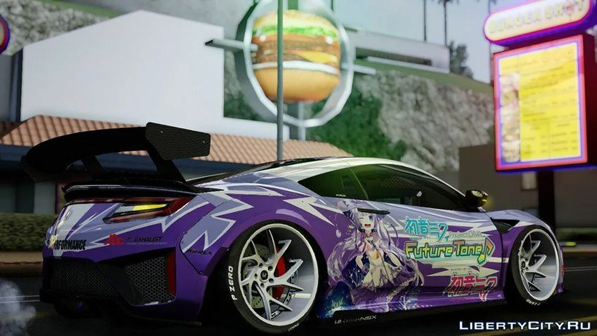 Honda NSX Liberty Walk 2017 / GTA San Andreas