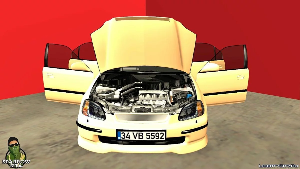 Arab Honda Civic / GTA San Andreas
