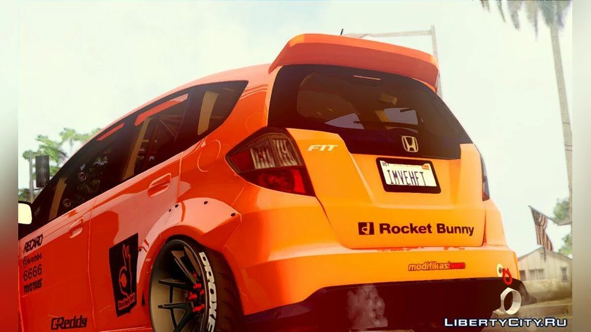 Honda Fit Rocket Bunny 2009 / GTA San Andreas