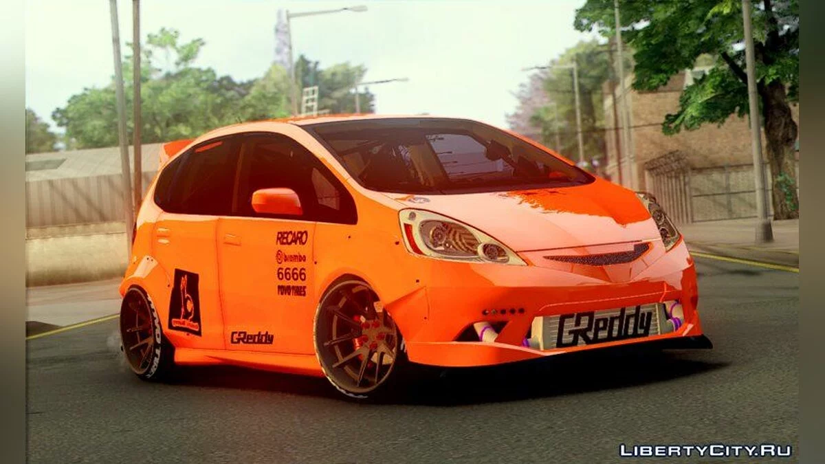Honda Fit Rocket Bunny 2009 / GTA San Andreas