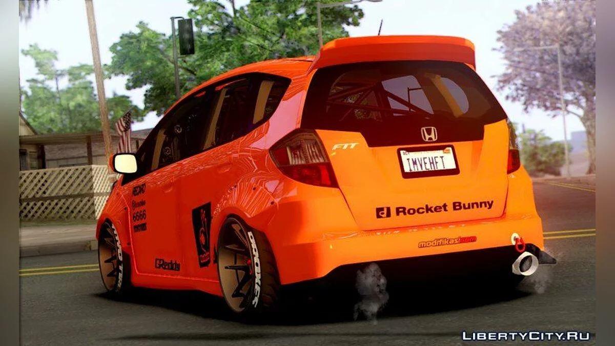 Honda Fit Rocket Bunny 2009 / GTA San Andreas