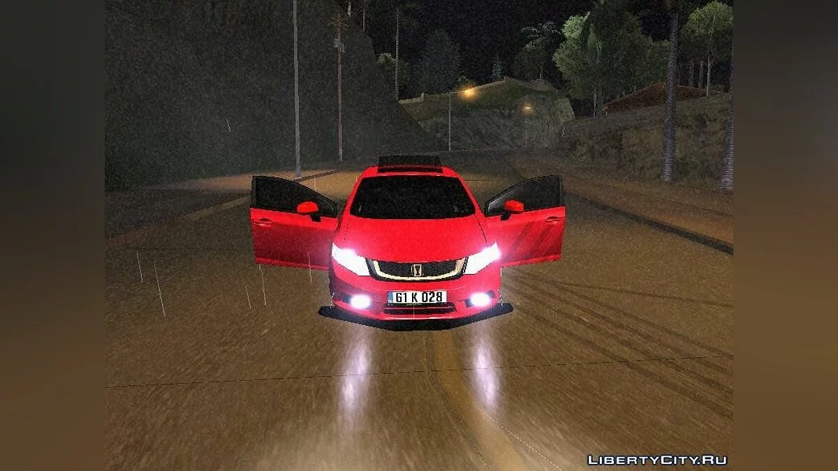 2015 Honda Civic Turkish Job / GTA San Andreas