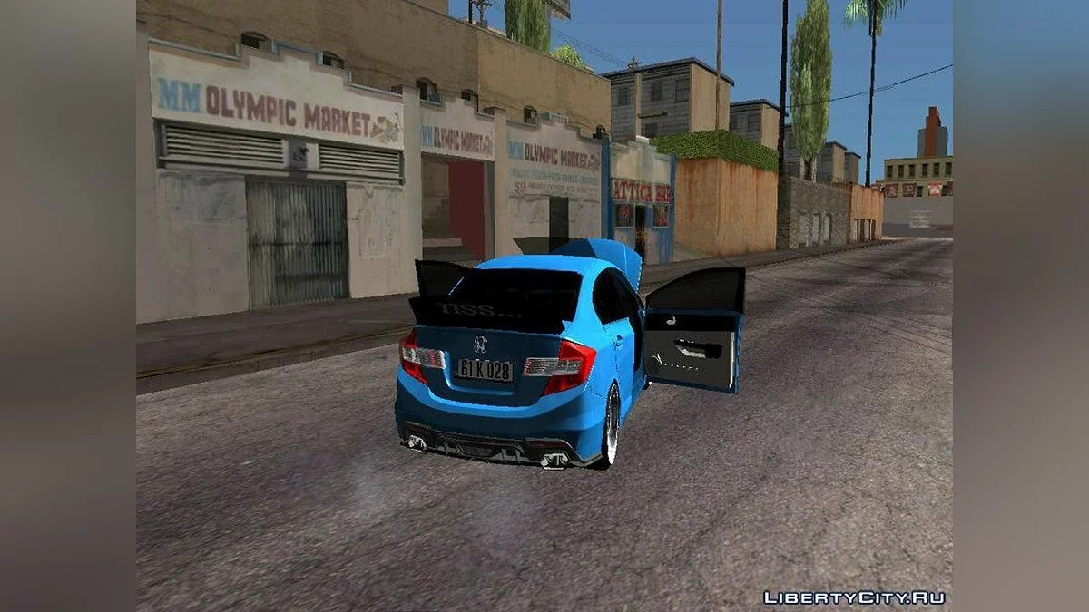 2015 Honda Civic Turkish Job / GTA San Andreas