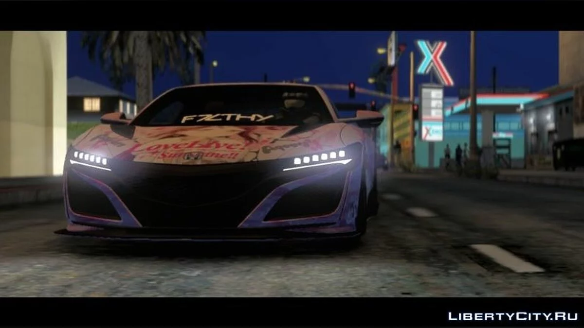 2017 Honda NSX Liberty Walk [RHA] / GTA San Andreas