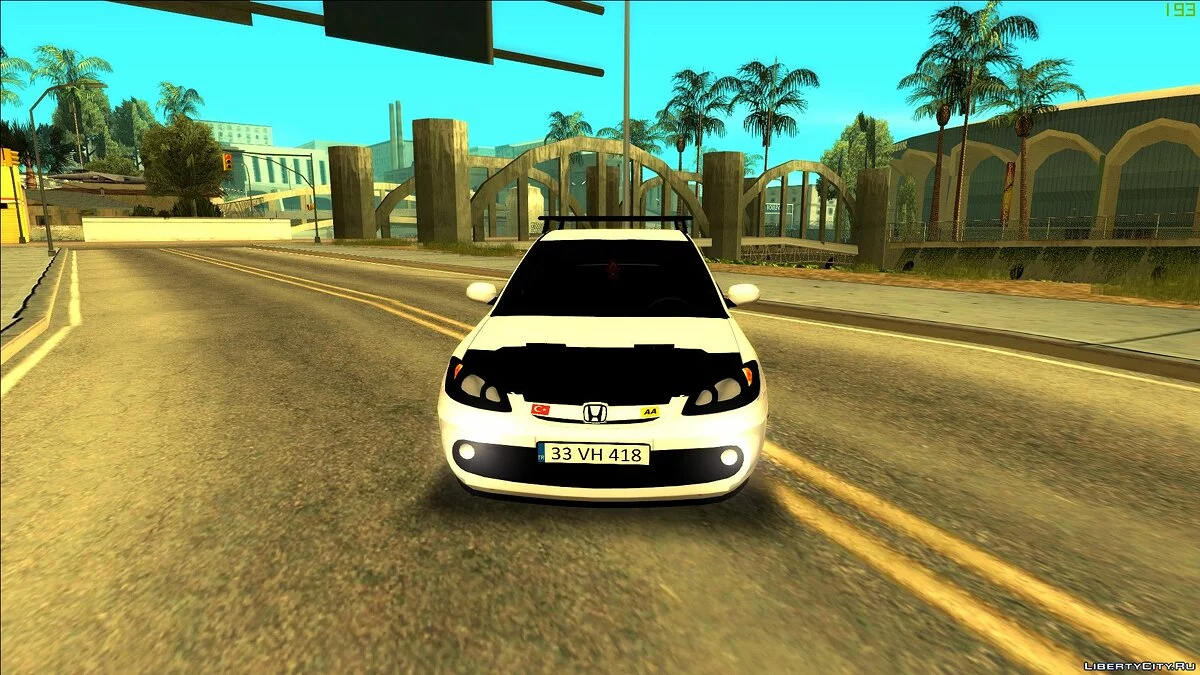 Honda Civic I-VTEC / GTA San Andreas