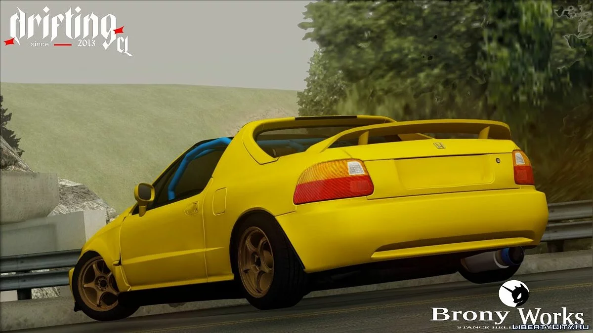 Гоночний автомобіль Honda Civic Del Sol / GTA San Andreas