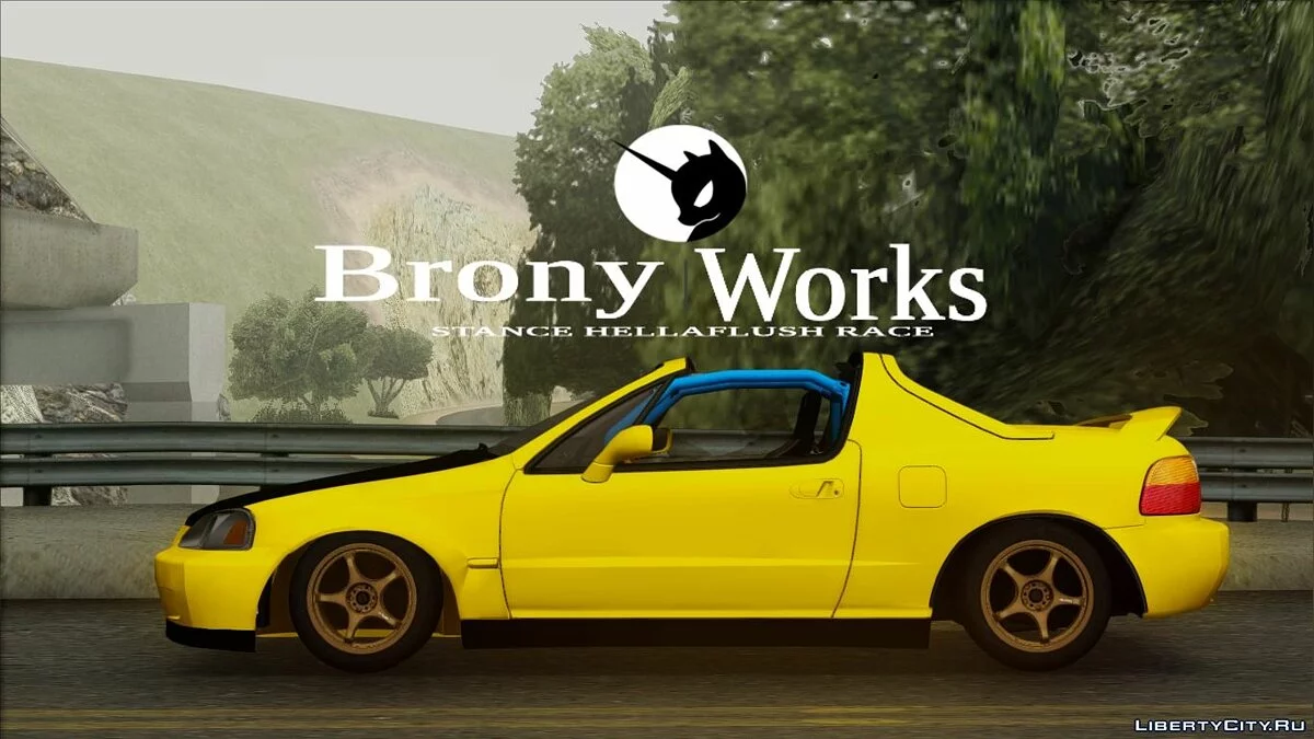 Гоночний автомобіль Honda Civic Del Sol / GTA San Andreas